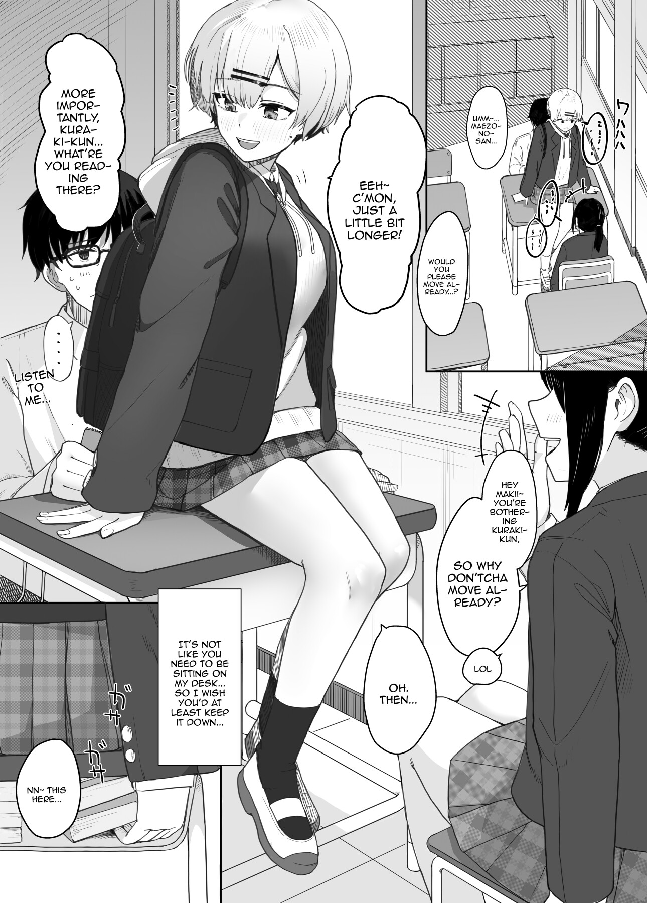 Hentai Manga Comic-Book About My Mischievous Classmate-Read-2